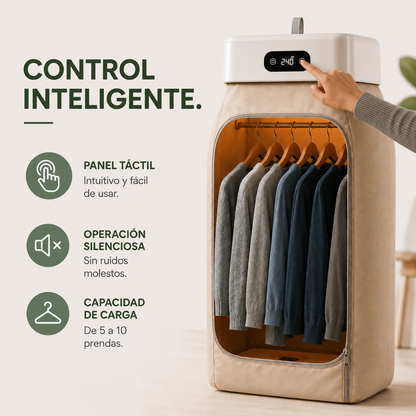 Secador de ropa portátil inteligente