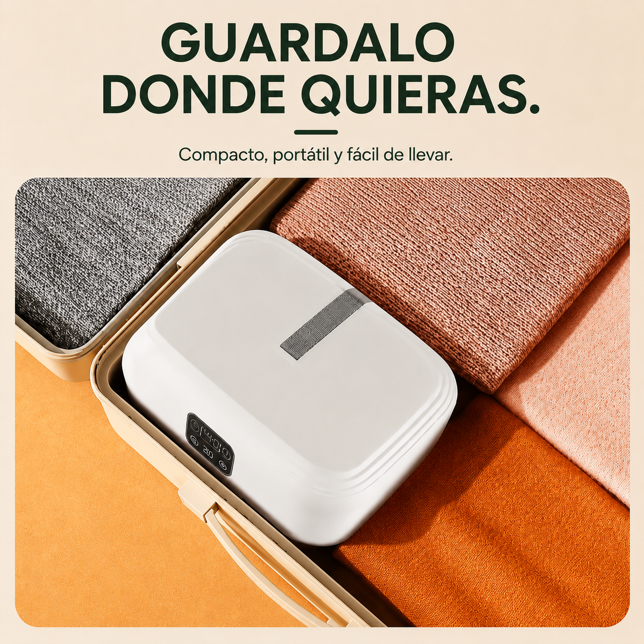 Secador de ropa portátil inteligente