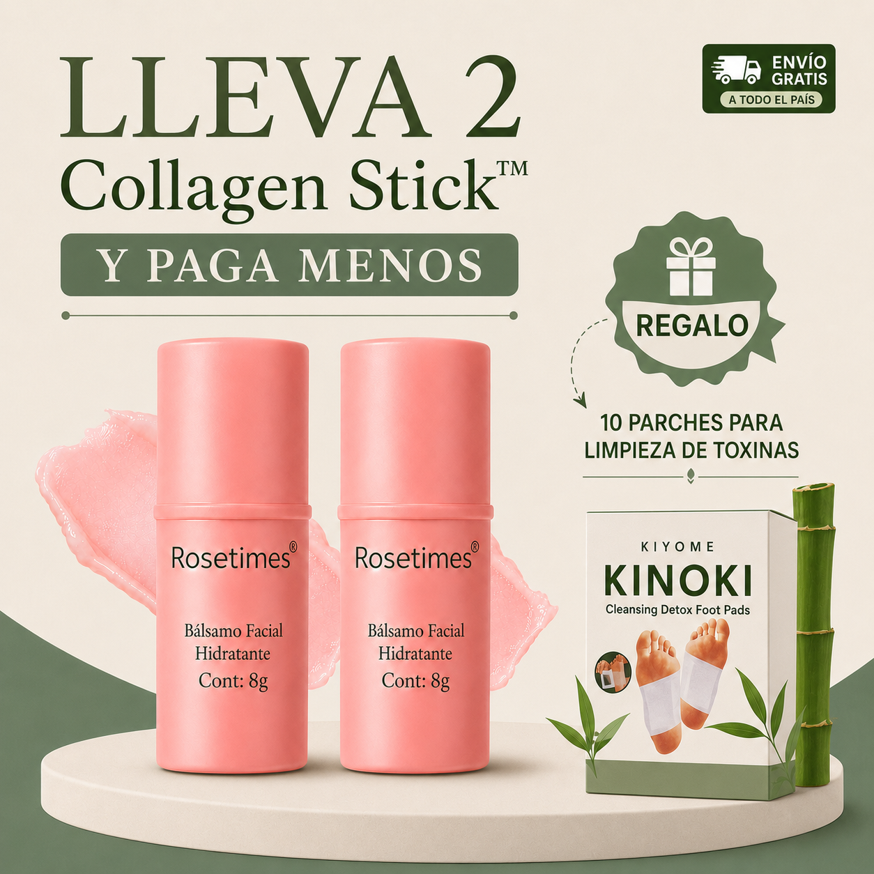 Collagen Stick™ - Bálsamo Antiarrugas Coreano